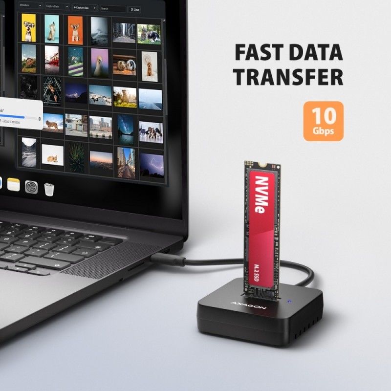 ADSA-M2C11L Stacja dokująca USB-C 3.2 Gen 2 - 1 x NVMe M.2 1… | PartsPC.pl