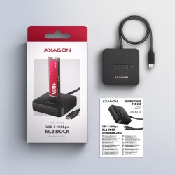 ADSA-M2C11L Stacja dokująca USB-C 3.2 Gen 2 - 1 x NVMe M.2 1… | PartsPC.pl