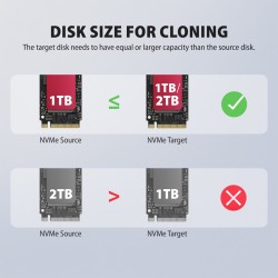ADSA-M2C22L Stacja dokująca USB-C 3.2 Gen2x2 - 2 x NVMe M.2 … | PartsPC.pl