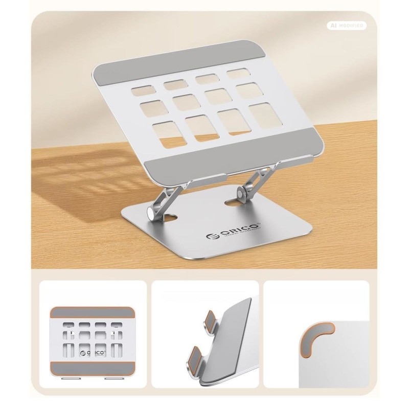Orico Podstawka pod laptopa 17'', regulowana, aluminiowa | PartsPC.pl