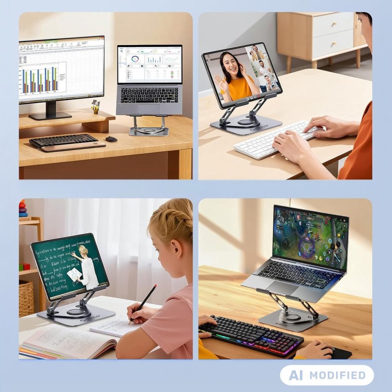 Orico Podstawka pod laptopa 17'', regulowana, obrotowa 360°,… | PartsPC.pl