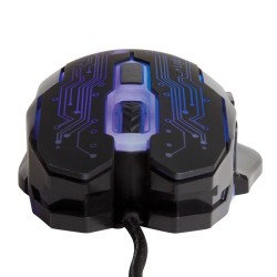 LogiLink Mysz USB dla graczy, 2400 DPI, czarna | PartsPC.pl