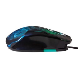LogiLink Mysz USB dla graczy, 2400 DPI, czarna | PartsPC.pl