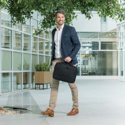 Torba do notebooka 15-17.3 cali Eco Top Traveller Base, czar… | PartsPC.pl
