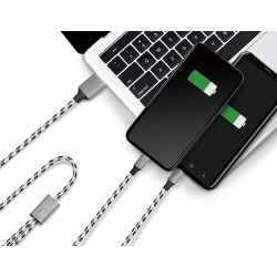 LogiLink Kabel USB2.0 A/M do micro USB + USB-C, 1.2m | PartsPC.pl