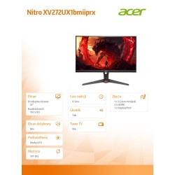 Monitor Nitro 27 cali IPS 200h XV272UX1bmiiprx | PartsPC.pl
