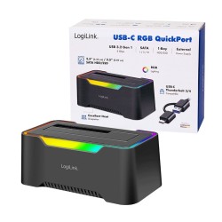 Stacja dokująca USB-C do HDD/SDD 2.5/3.5' | PartsPC.pl