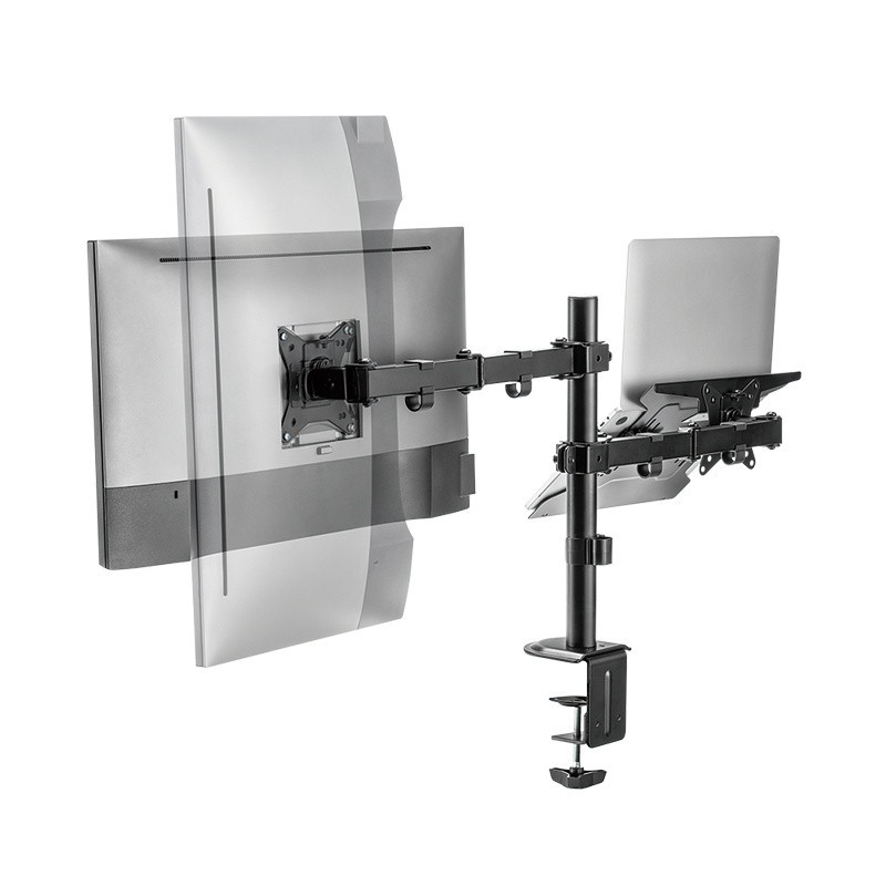 Uchwyt na monitor 13-32 cale i notebook/tablet | PartsPC.pl