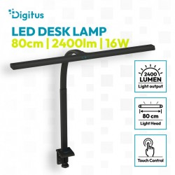 Lampa biurkowa LED, 80 cm, 2400 lm, 16 W, temp. barw 3000K-6… | PartsPC.pl