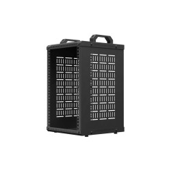 Stojak open rack Lanberg 10" 9U 280x300 czarny | PartsPC.pl