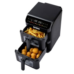 Tesla AirFryer Q670 XXL Frytkownica beztłuszczowa dwukomorow… | PartsPC.pl