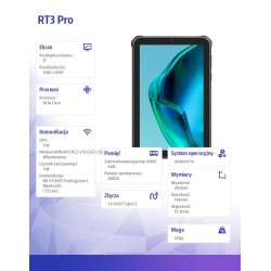 OUKITEL Tablet RT3 Pro 4G 8 cal 4/128GB zielony | PartsPC.pl
