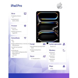 Apple iPad Pro 11-calowy Wi-Fi + Cellular 512 GB ze standard… | PartsPC.pl