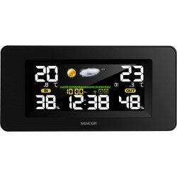 Stacja pogody SWS 5270 kolorowy wyświetlacz LCD | PartsPC.pl