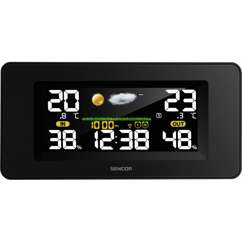 Stacja pogody SWS 5270 kolorowy wyświetlacz LCD | PartsPC.pl