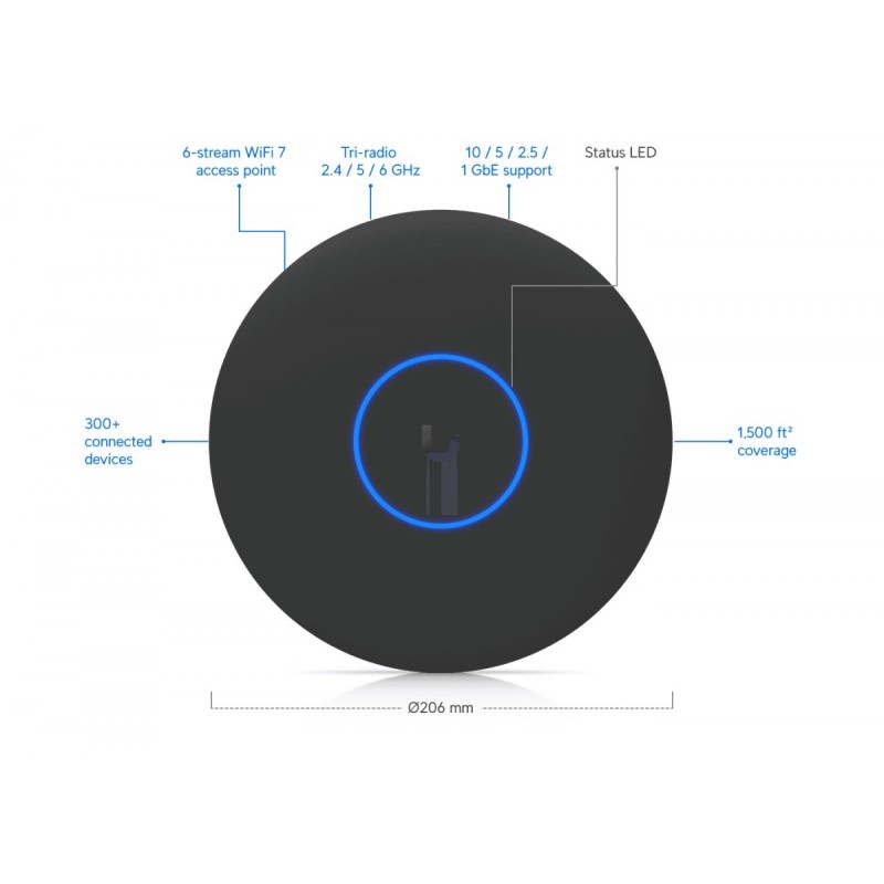 Punkt dostępowy WiFi 7, U7-Pro-XG-B | PartsPC.pl