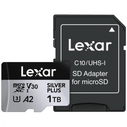 Karta pamięci microSD 1TB C10 A2 U3 V30 205/150MB/s Silver P… | PartsPC.pl