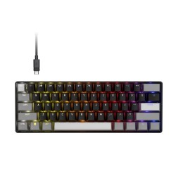 Klawiatura gamingowa Clipper Pro Mini 60 Core czarna | PartsPC.pl