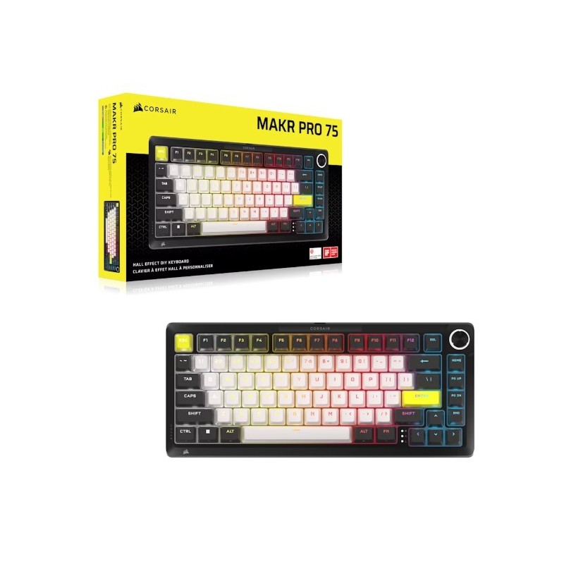 Klawiatura gamingowa Makr Pro 75 Carbon | PartsPC.pl