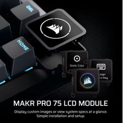 Klawiatura gamingowa Makr Pro 75 Carbon | PartsPC.pl