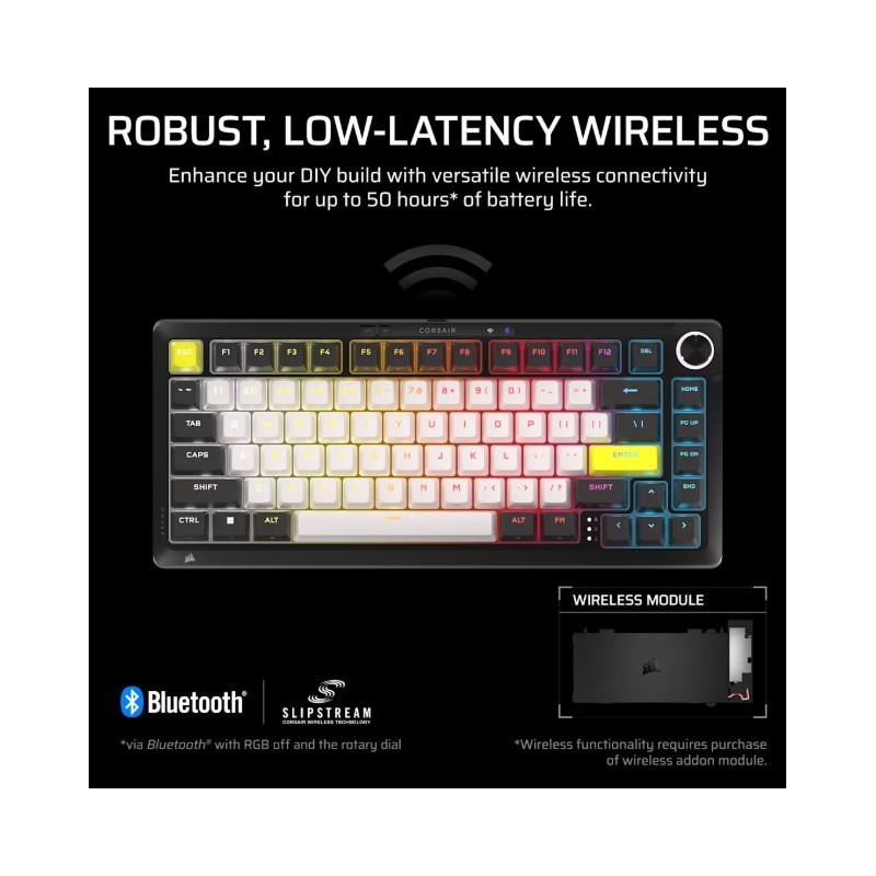 Klawiatura gamingowa Makr Pro 75 Carbon | PartsPC.pl