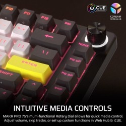 Klawiatura gamingowa Makr Pro 75 Carbon | PartsPC.pl