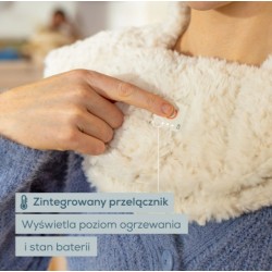 Poduszka grzewcza na ramiona HK165 Huggy creme | PartsPC.pl