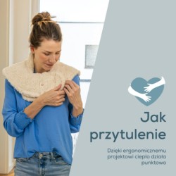 Poduszka grzewcza na ramiona HK165 Huggy creme | PartsPC.pl