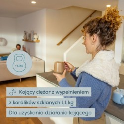 Poduszka grzewcza na ramiona HK165 Huggy creme | PartsPC.pl