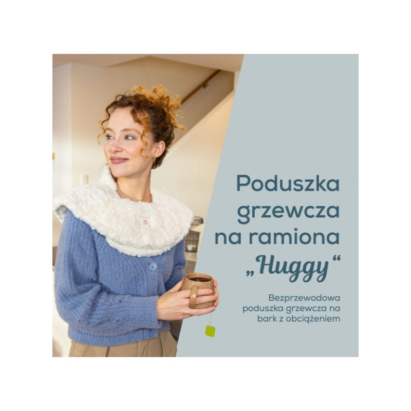 Poduszka grzewcza na ramiona HK165 Huggy creme | PartsPC.pl
