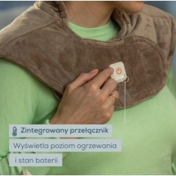 Poduszka grzewcza na ramiona HK165 taupe | PartsPC.pl