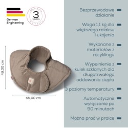 Poduszka grzewcza na ramiona HK165 taupe | PartsPC.pl