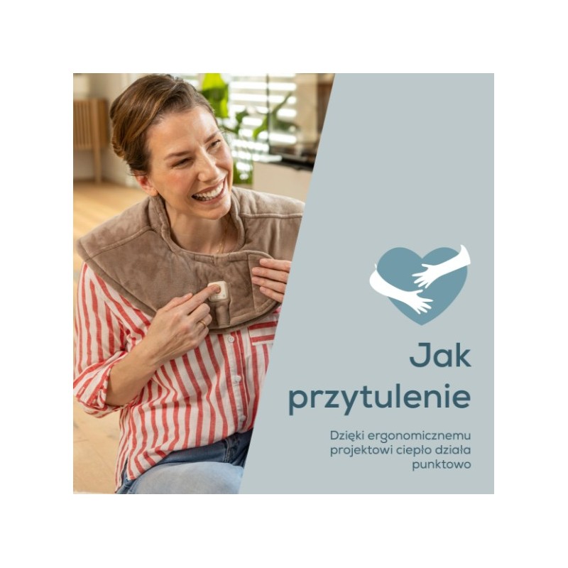 Poduszka grzewcza na ramiona HK165 taupe | PartsPC.pl