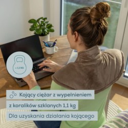 Poduszka grzewcza na ramiona HK165 taupe | PartsPC.pl
