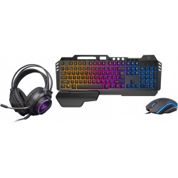 Zestaw Gaiming INFERNO YGS 01 3w1 klawiatura, mysz, słuchawk… | PartsPC.pl