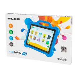 Tablet KidsTAB10 4G BLOW 4/64GB Niebieskie etui | PartsPC.pl