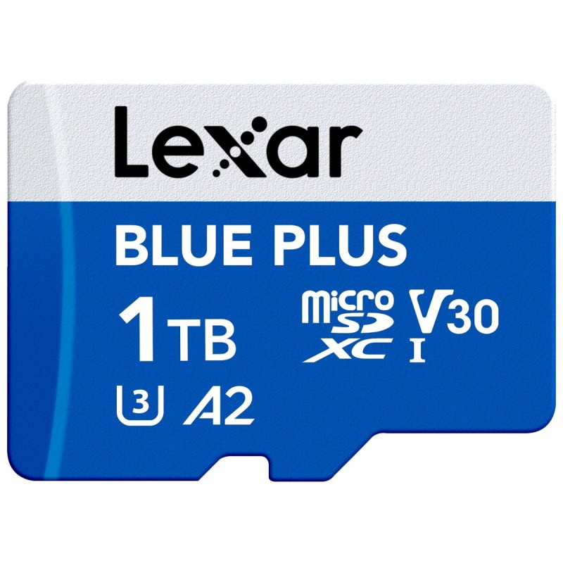 Karta pamięci microSD 1TB C10 A2 U3 V30 170MB/s Blue Plus | PartsPC.pl
