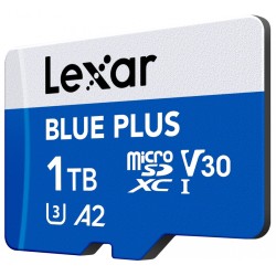 Karta pamięci microSD 1TB C10 A2 U3 V30 170MB/s Blue Plus | PartsPC.pl