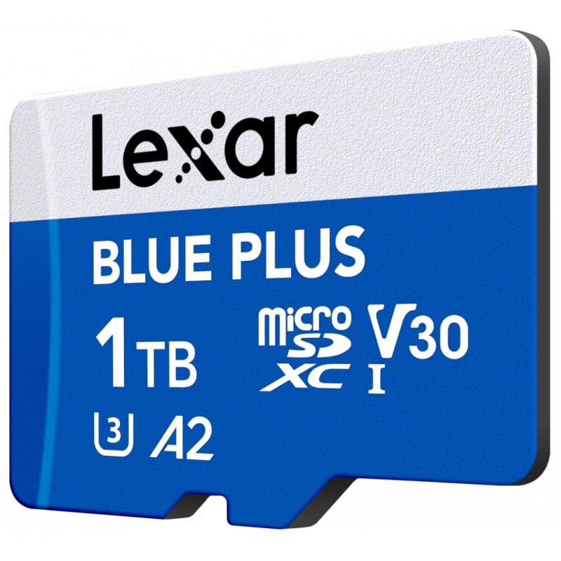 Karta pamięci microSD 1TB C10 A2 U3 V30 170MB/s Blue Plus | PartsPC.pl