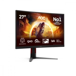 Monitor 27 cali CQ27G4Z2 Curved VA 260Hz HDMIx2 DP | PartsPC.pl