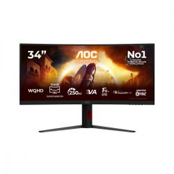 Monitor 34 cale CU34G4ZCA VA Curved 250Hz HDMIx2 DP HAS Głoś… | PartsPC.pl