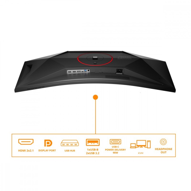 Monitor 34 cale CU34G4ZCA VA Curved 250Hz HDMIx2 DP HAS Głoś… | PartsPC.pl