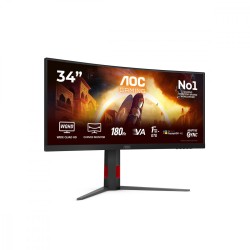 Monitor 34 cale CU34G4CA VA Curved 180Hz HDMIx2 DP | PartsPC.pl