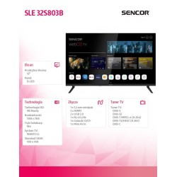 Sencor Telewizor 32 cale Smart webOS LG SLE 32S803B DVB-T/T2… | PartsPC.pl