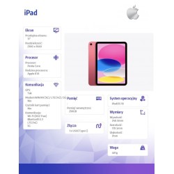 Apple iPad WiFi + Cellular 11 cali 256 GB Różowy | PartsPC.pl