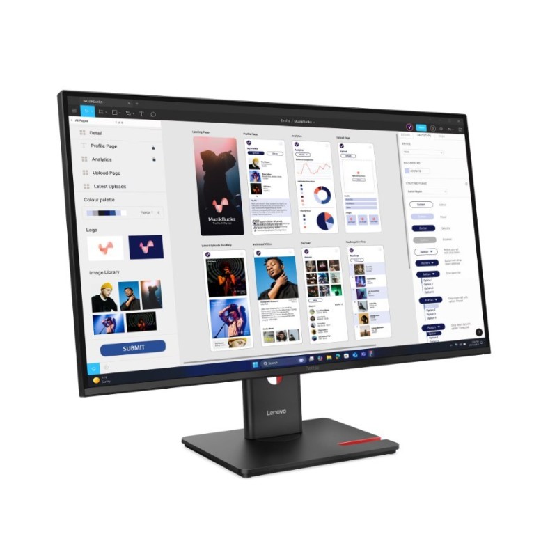 Lenovo Monitor ThinkVision T32UD-40 31.5 cala 64B0GAT1EU | PartsPC.pl