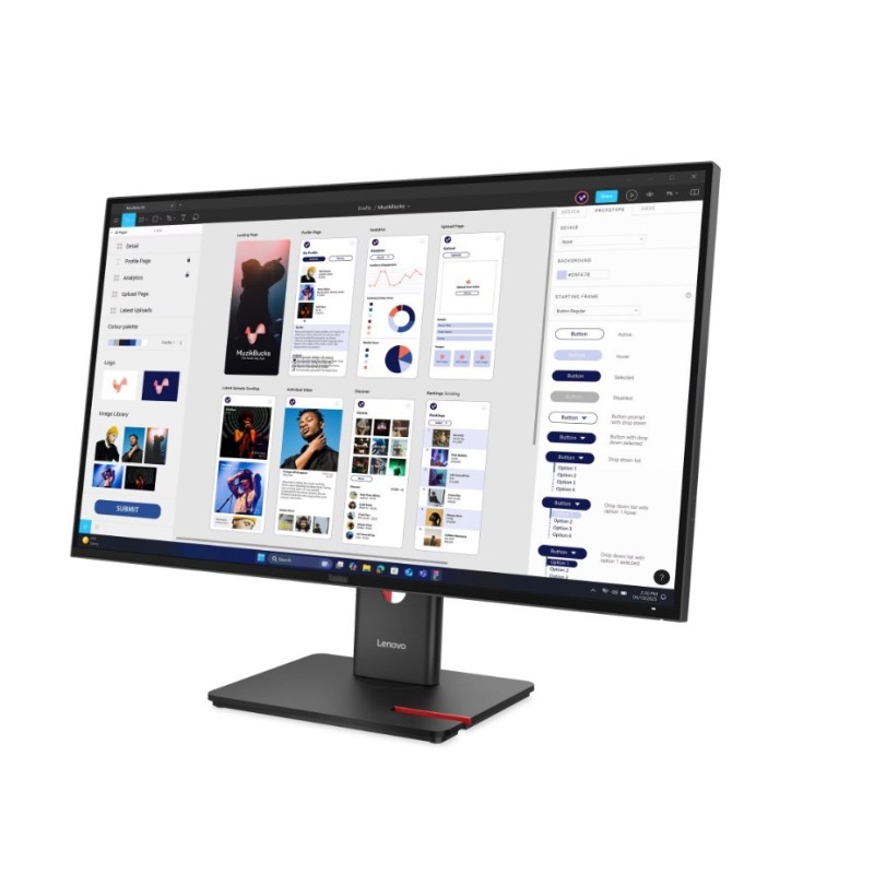 Lenovo Monitor ThinkVision T32UD-40 31.5 cala 64B0GAT1EU | PartsPC.pl