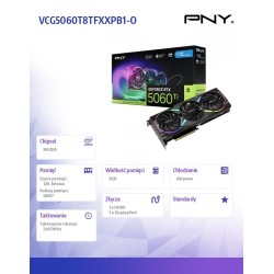 PNY Karta graficzna GeForce RTX5060Ti OC 8G RGB VCG5060T8TFX… | PartsPC.pl