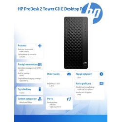 Komputer ProDesk 2 Tower G1i E i5-14400 512GB/16GB/W11P B6ZD… | PartsPC.pl