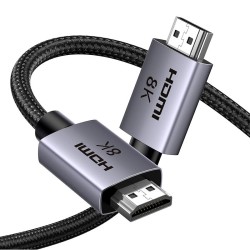 Kabel HDMI-HDMI 8K 60HZ 48GBS 10M - czarny | PartsPC.pl